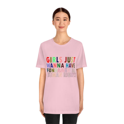 T-shirt H.Ruby-Girls Fun-damantal Rights pour femmes