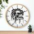 Horloge murale Reine Vierge