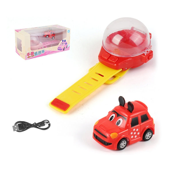 Voiture télécommandée miniature avec montre analogique - Offre spéciale