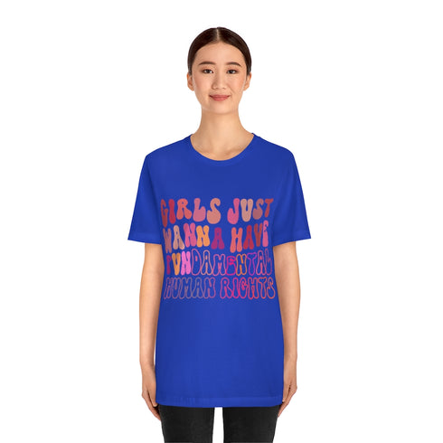 T-shirt à bulles Girls Wanna Have Fun-damental