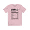T-shirt avec informations nutritionnelles Libra