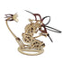 Sculpture cinétique en bois mécanique magique à faire soi-même, colibri 3D