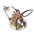 Sculpture cinétique en bois mécanique magique à faire soi-même, colibri 3D