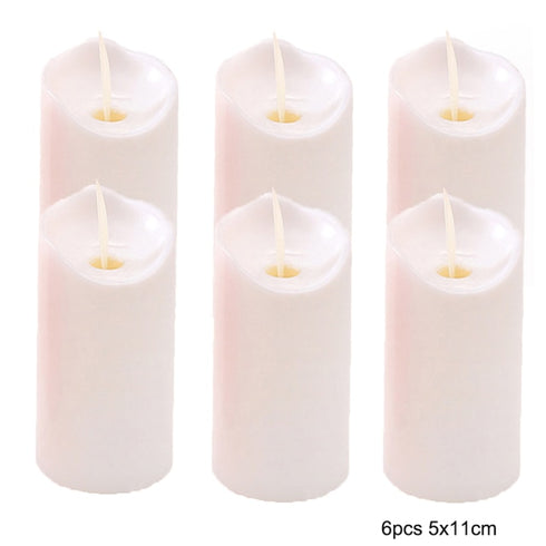 Bougies LED sans flamme (3 ou 6 pièces)